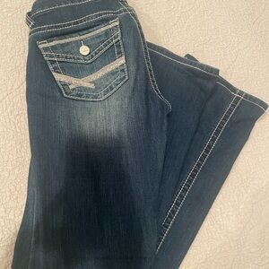 BKE Dark Blue Boot Cut Jeans